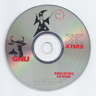 GNU X11R5 CD ROM